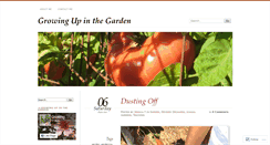 Desktop Screenshot of growingupinthegarden.com